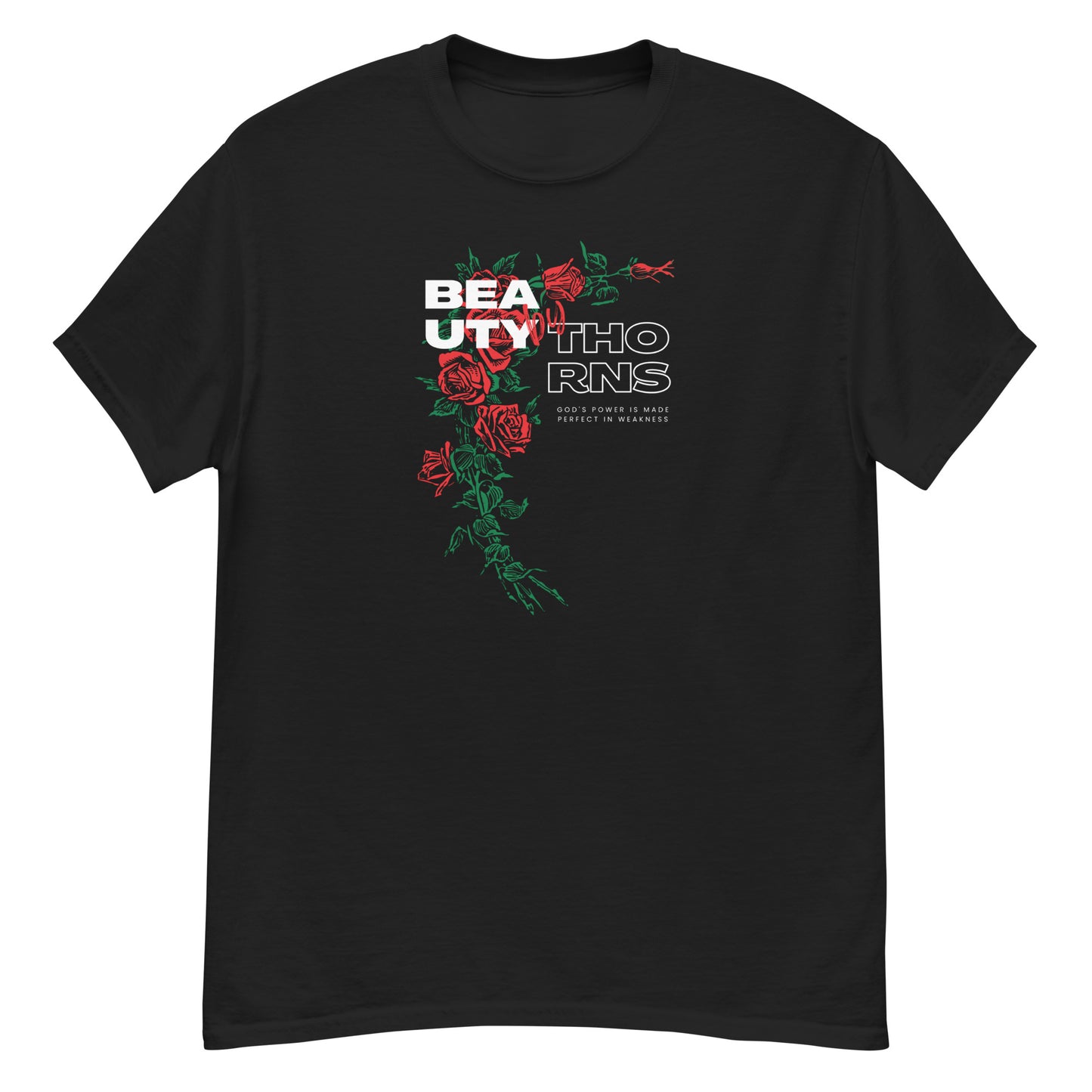 "Beauty by Thorns II" Short-Sleeve