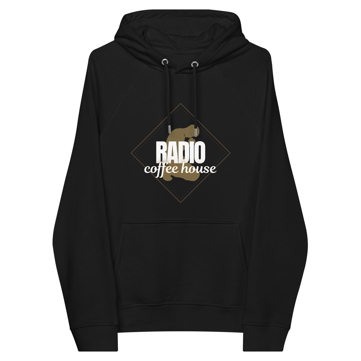Radio Coffee House Eco Raglan Hoodie
