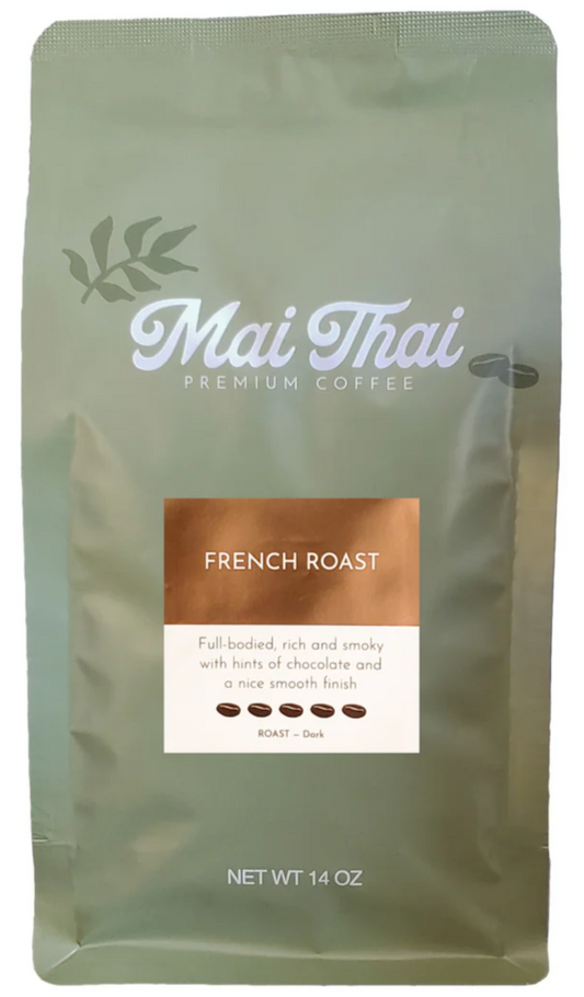 14 oz. Mai Thai Coffee "French Roast"